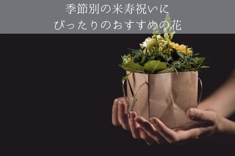 季節別の米寿祝いにぴったりのおすすめの花