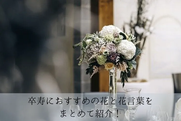 卒寿におすすめの花と花言葉をまとめて紹介!