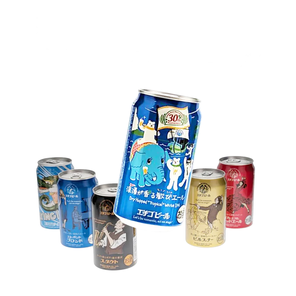 クラフトビール 飲み比べ 期間限定 数量限定 【 エチゴビール】6本セット 【 IPA エール スタウト ピルスナー 期間限定IPA】350ml